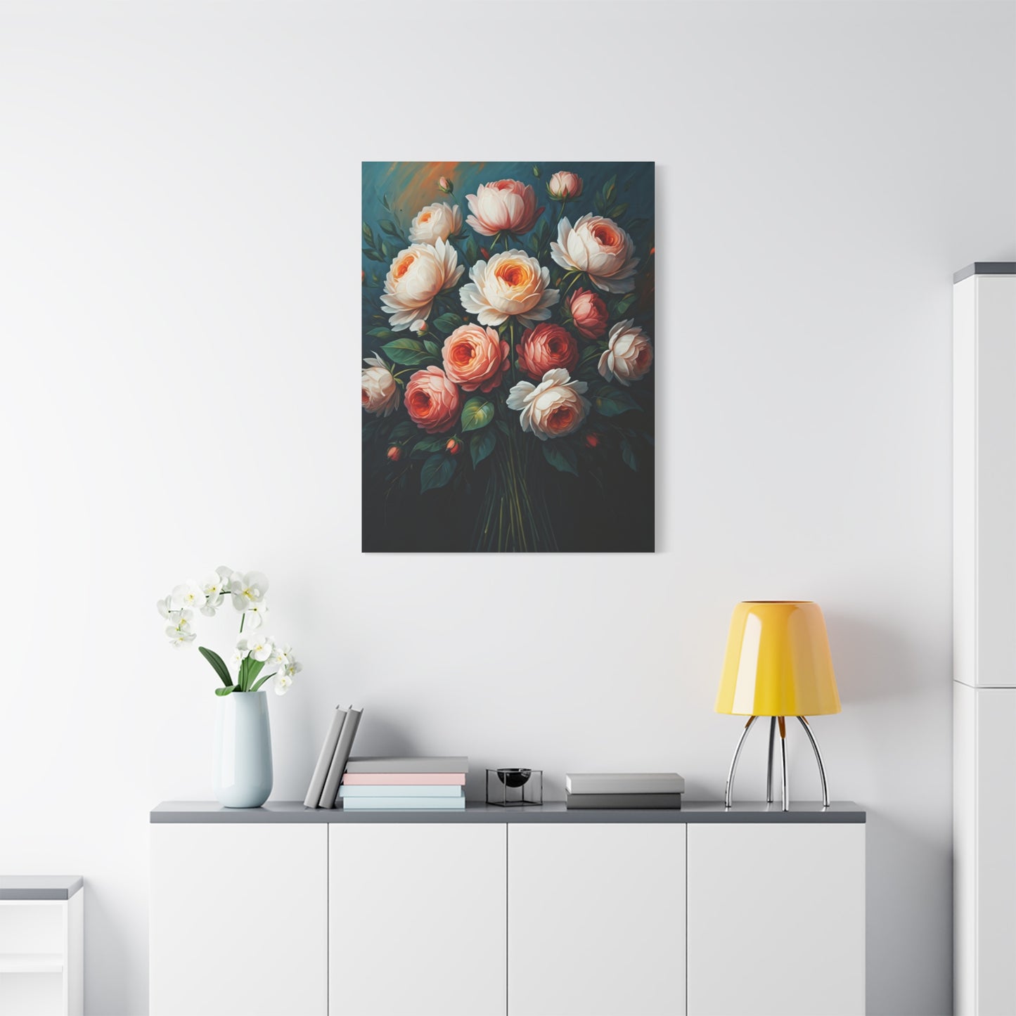 Blush Peony Elegance Wall Art & Canvas Print