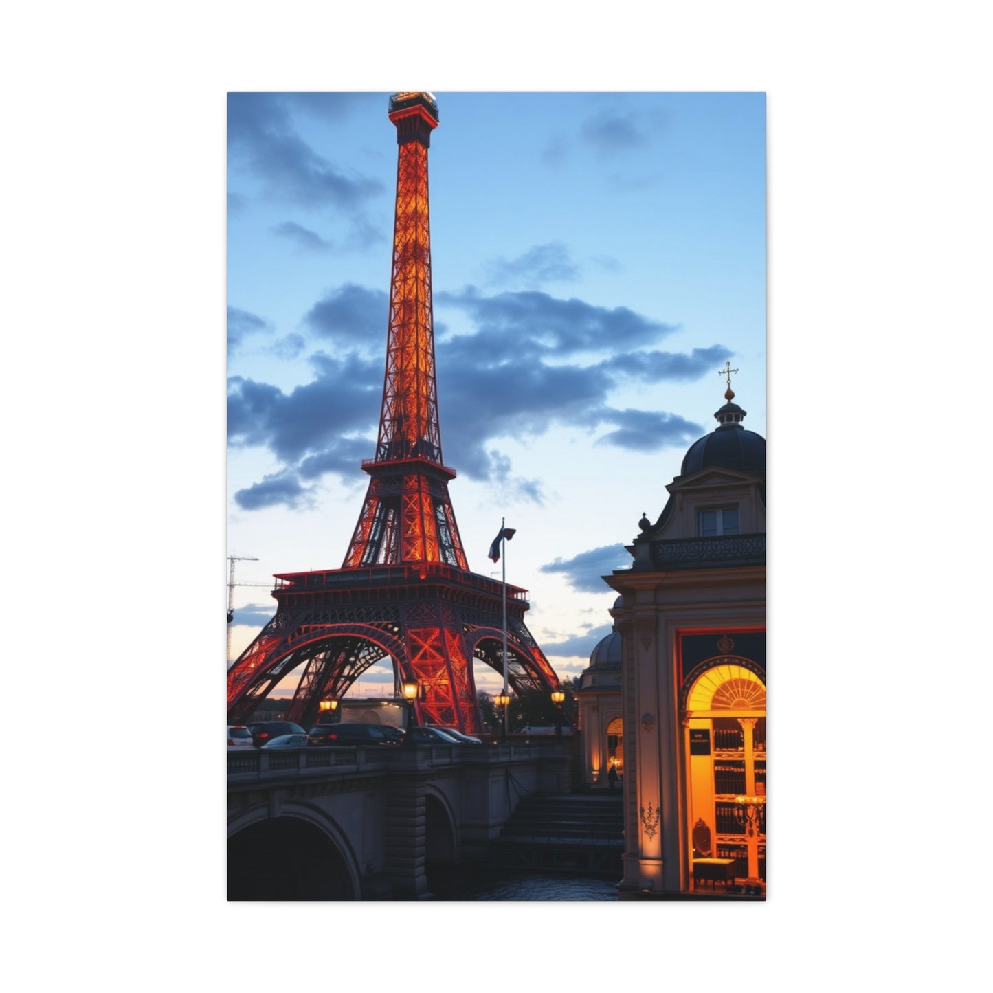 Luxe Parisian Reverie Canvas