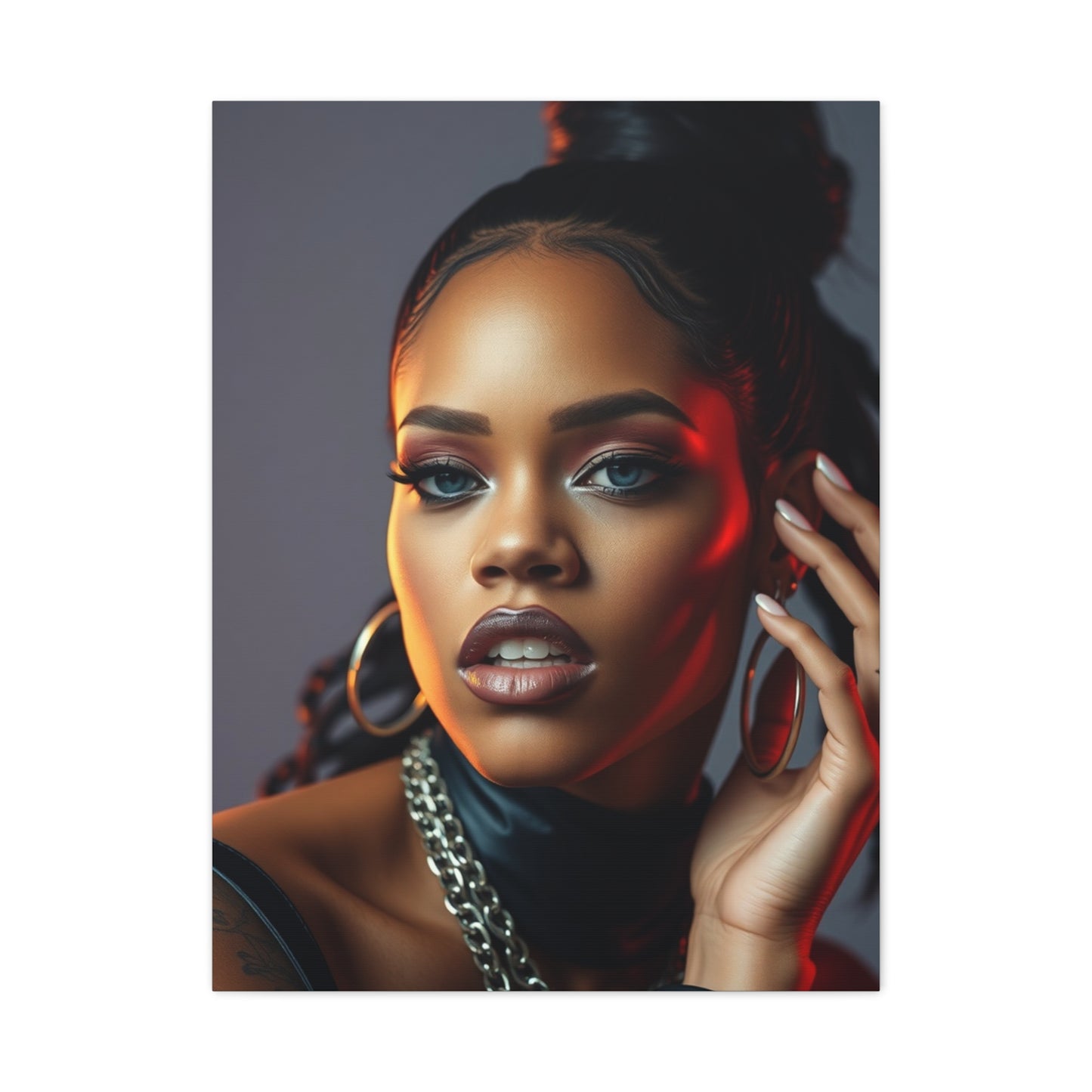 Rihannas Serene Majesty Art Wall Art & Canvas Print