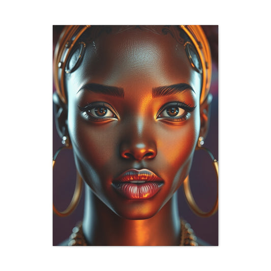 Afrofuturism Art Luxury Canvas Wall Art & Canvas Print