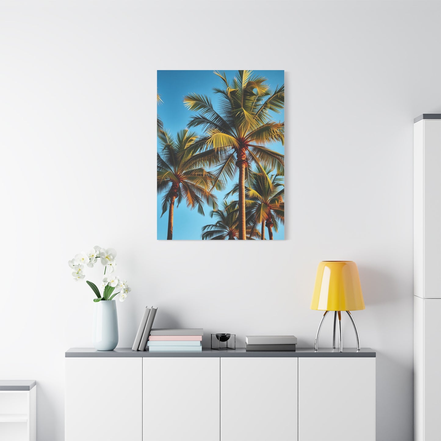 Tranquil Palmscape Wall Art & Canvas Print