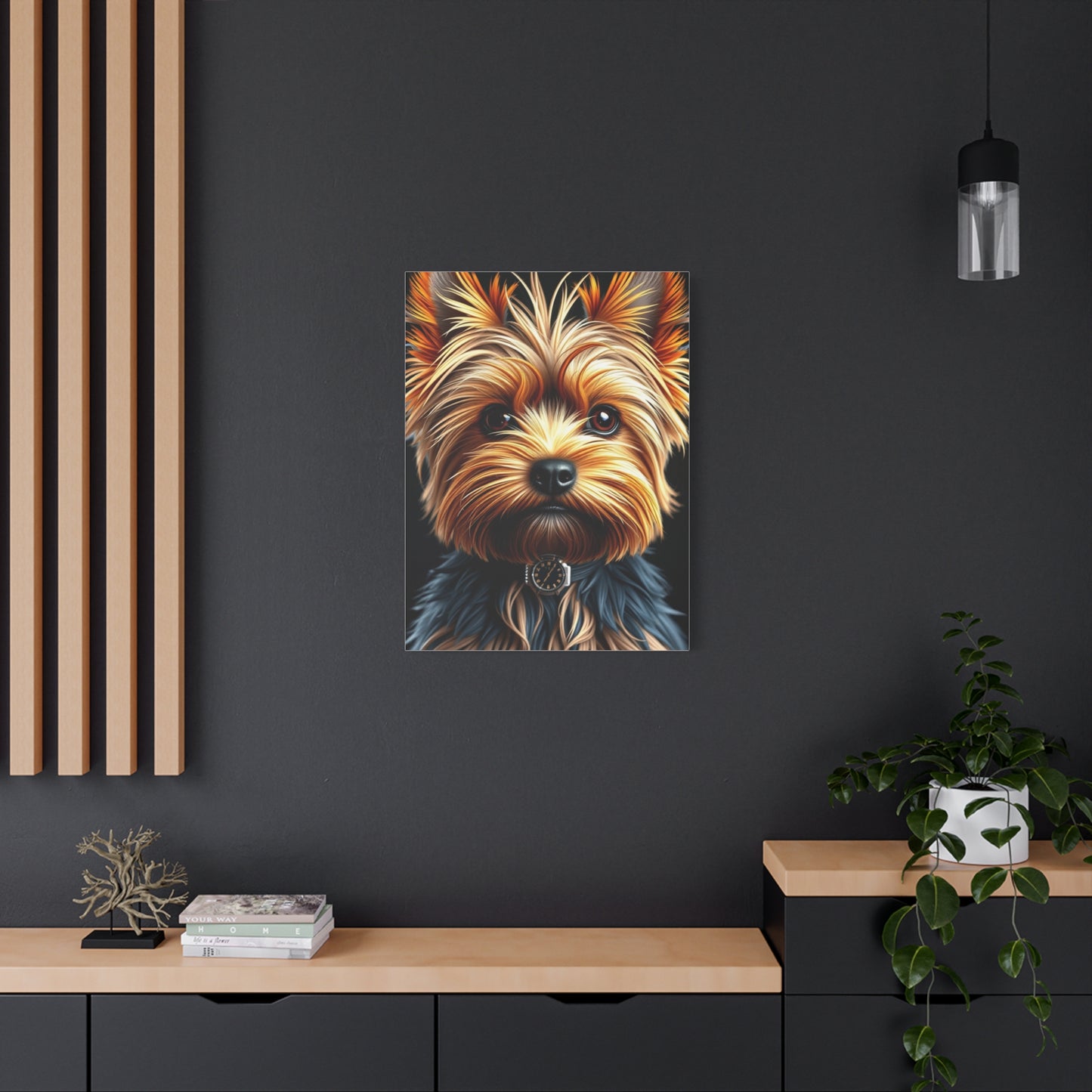 Yorkshire Terrier Art Refined Canvas Wall Art & Canvas Print