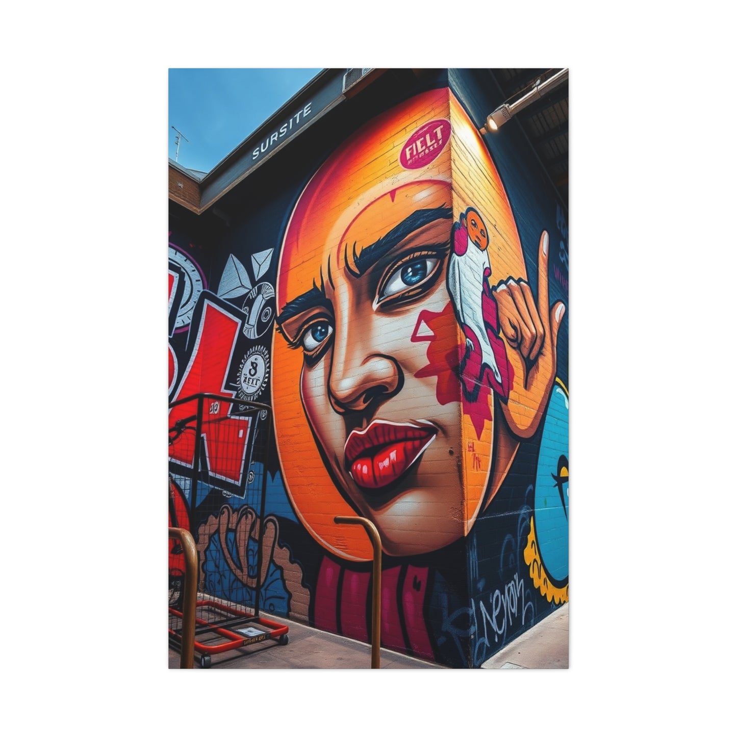 Modern Urbane Masterpiece Wall Art & Canvas Print