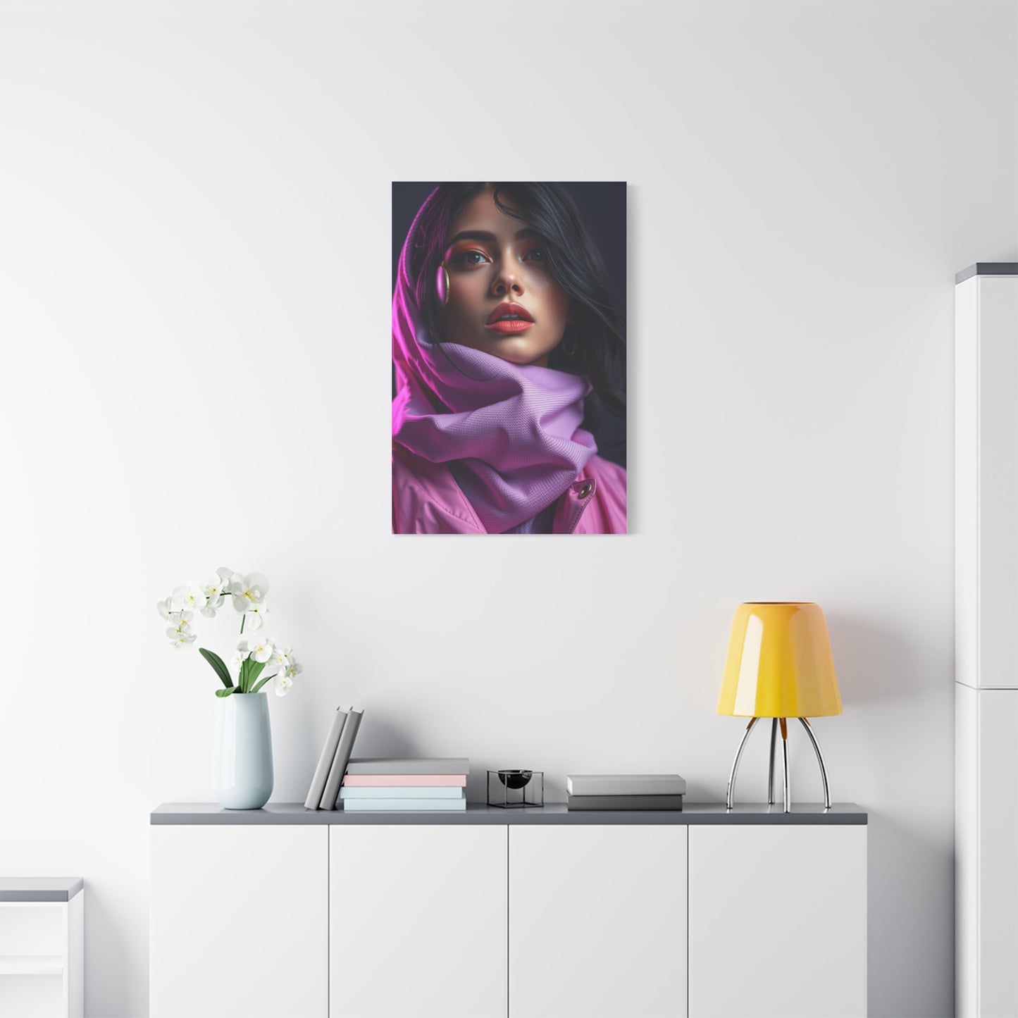 Haute Elegance Wall Portrait