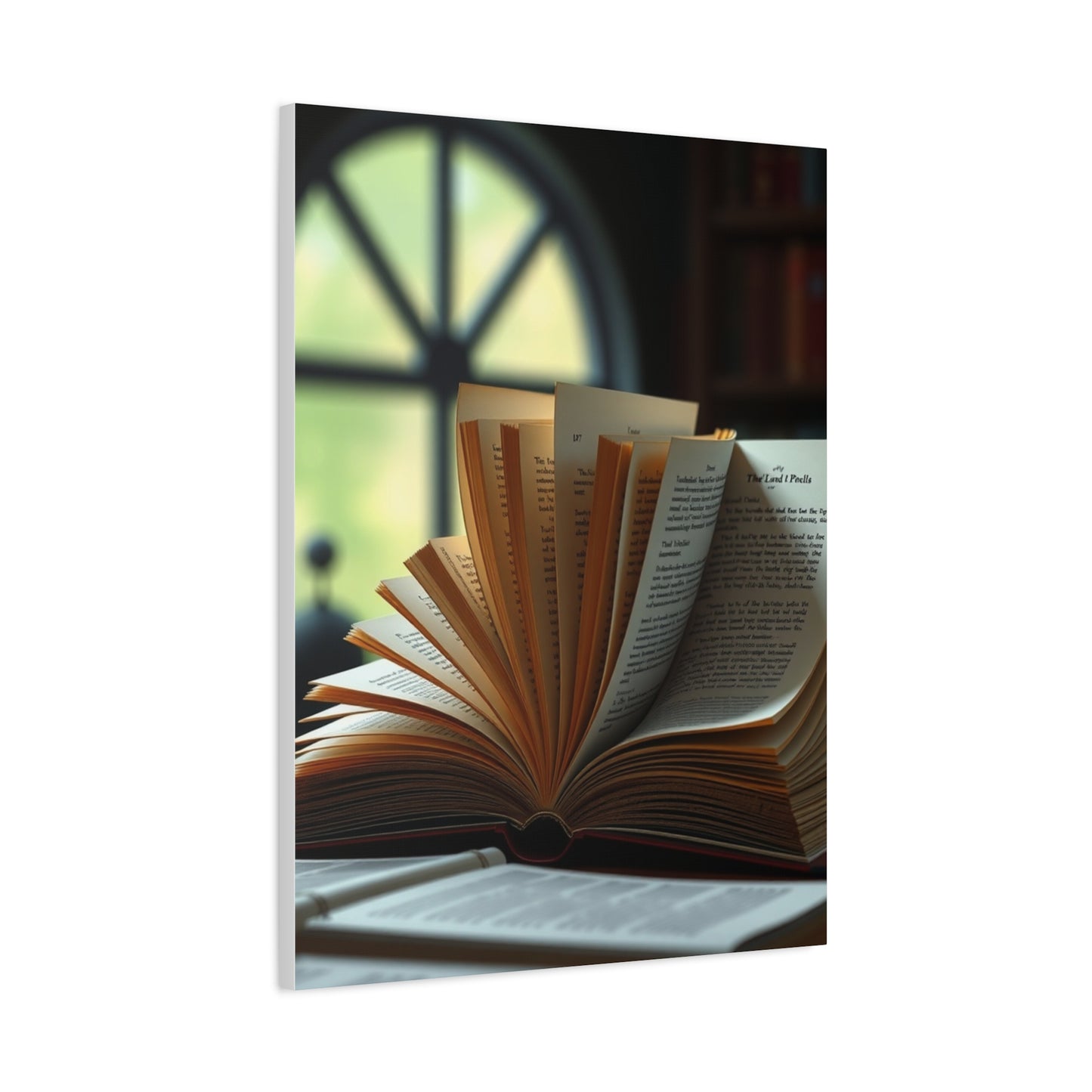 Book Art Luxury Canvas Wall Art & Canvas Print