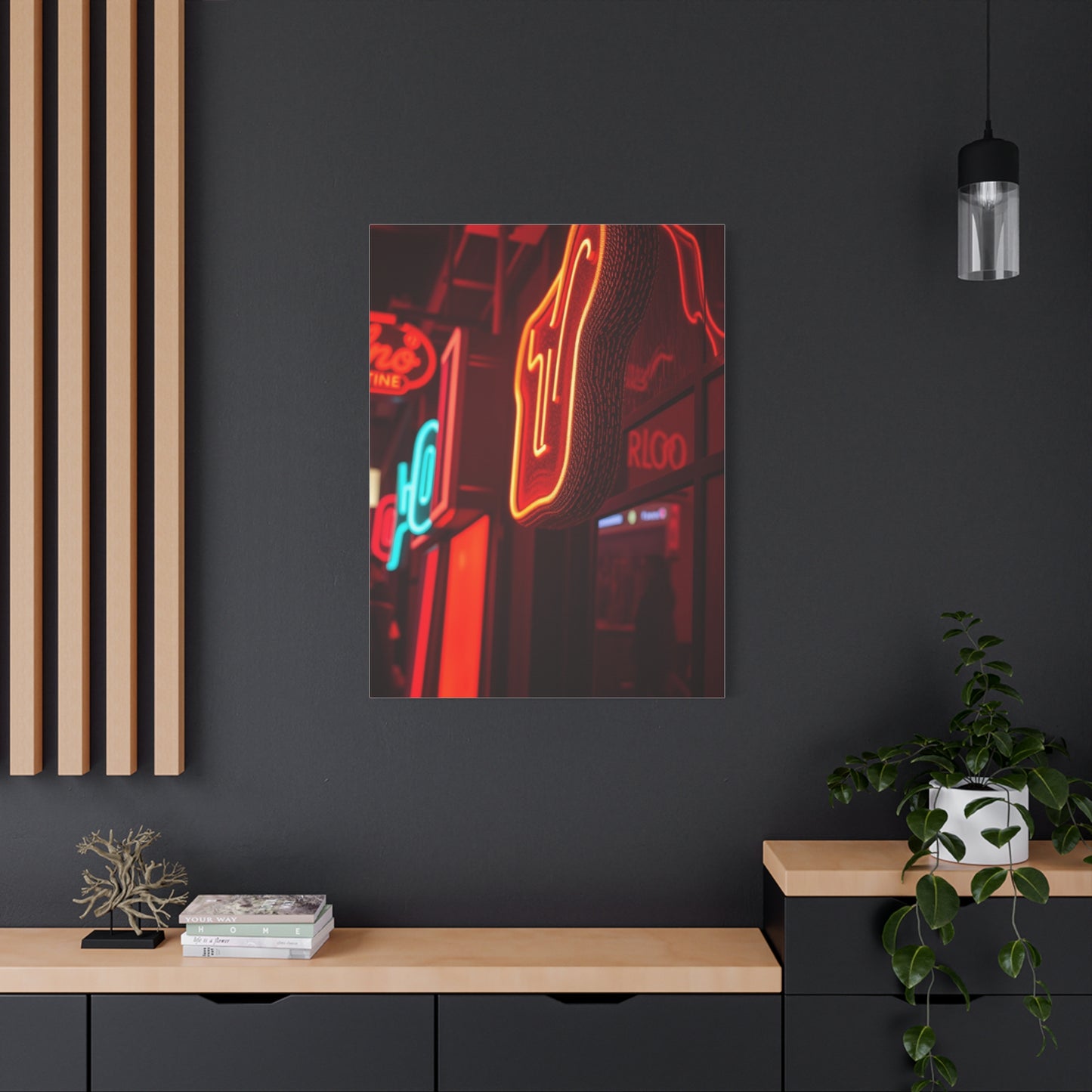 Mid-Century Elegance Panel Wall Art & Canvas Print