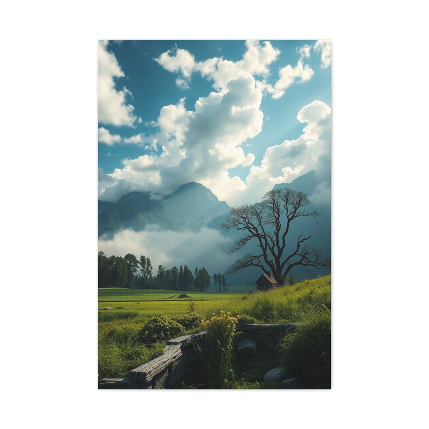 Pristine Meadow Reverie Wall Art & Canvas Print