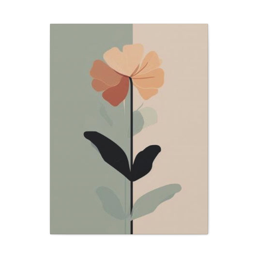 Pink Flower Entryway Wall Art & Canvas Prints