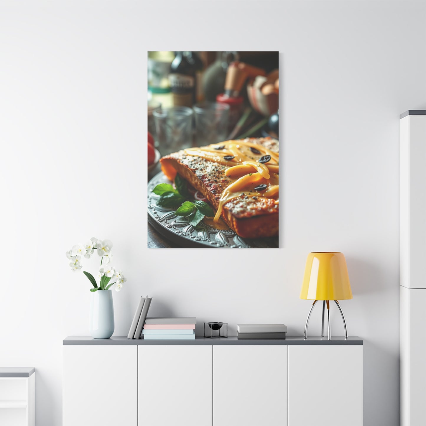 Italian Food Art Luxury Canvas Wall Art & Canvas Print