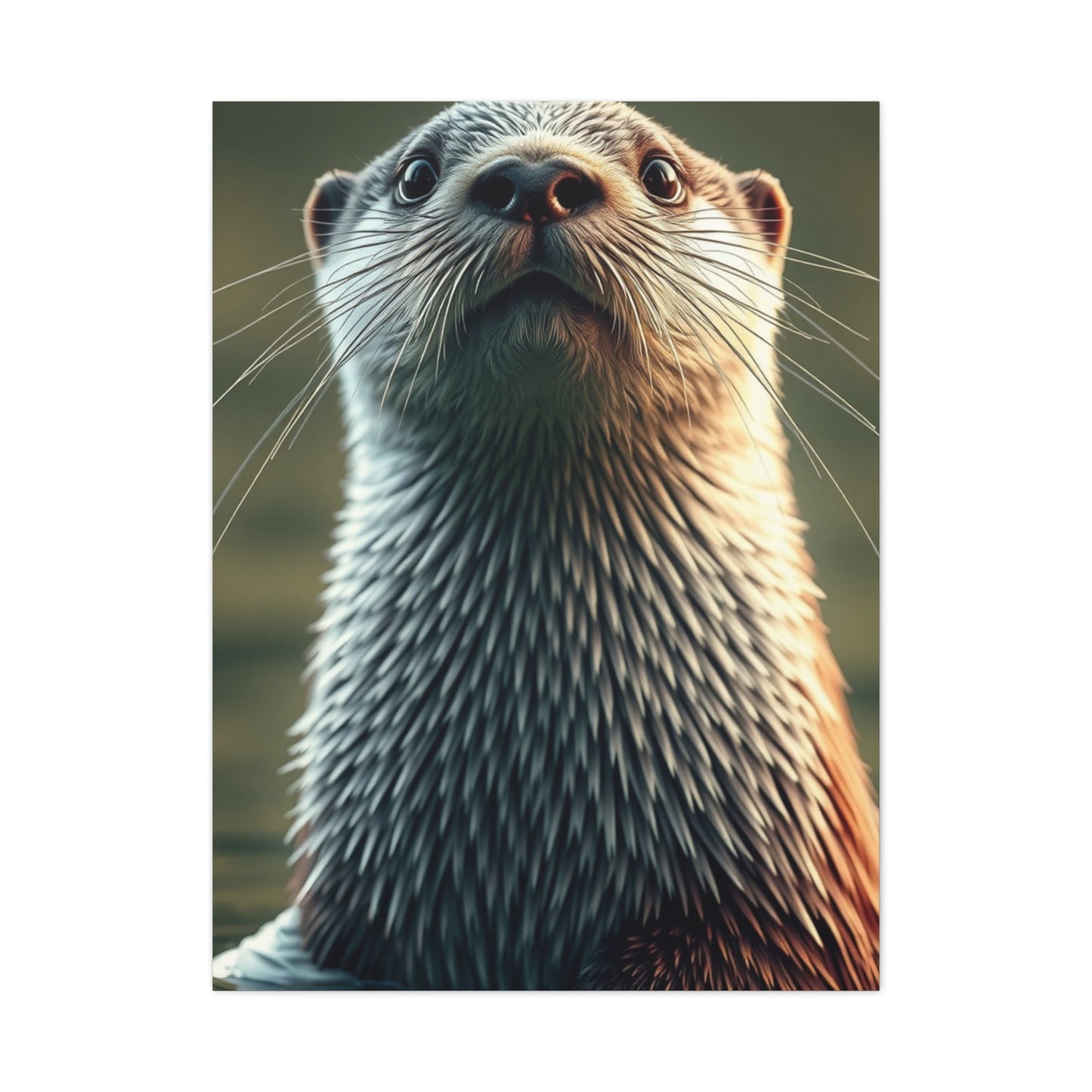 Otter Art Refined Canvas Wall Art & Canvas Print