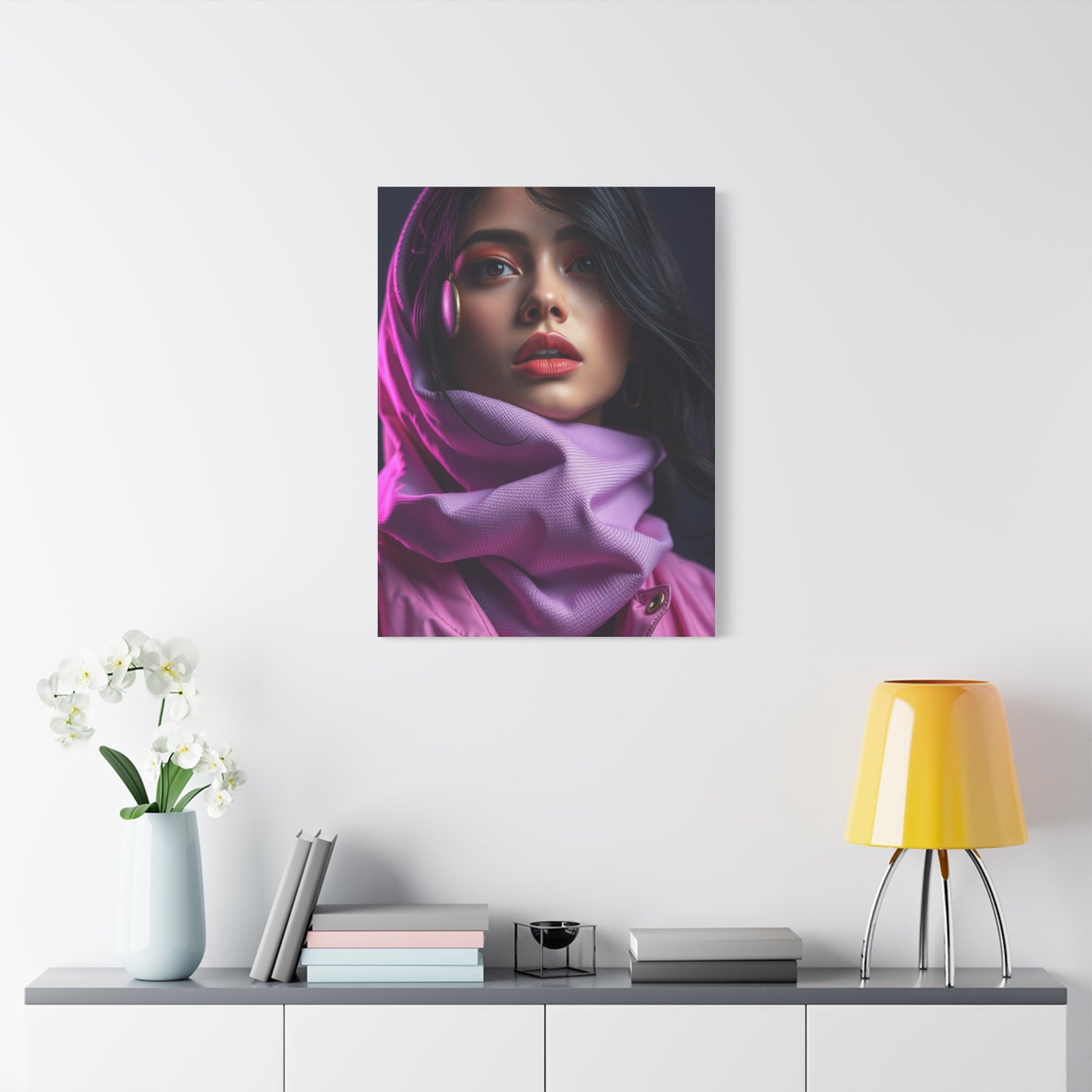 Haute Elegance Wall Portrait