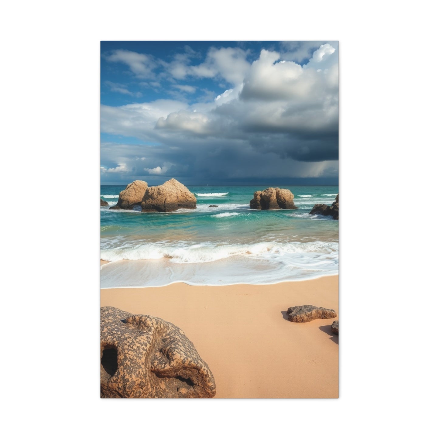 Opulent Shoreline Masterpiece Wall Art & Canvas Print