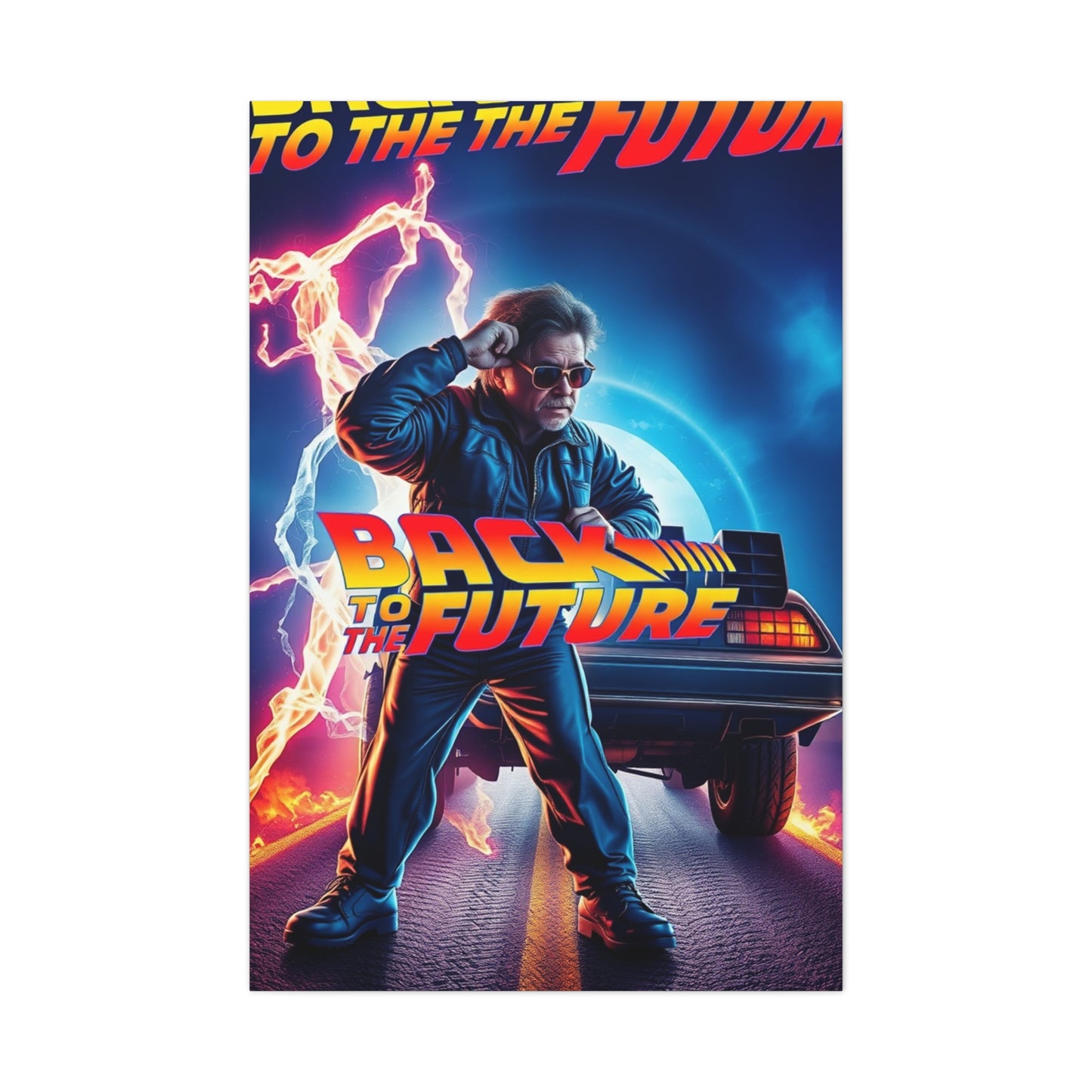 Back to the Future Art Refined Canvas Wall Art & Canvas Print