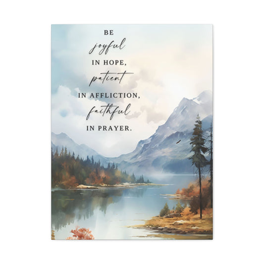 Mountain And Scripture Wall Art & Canvas Prints