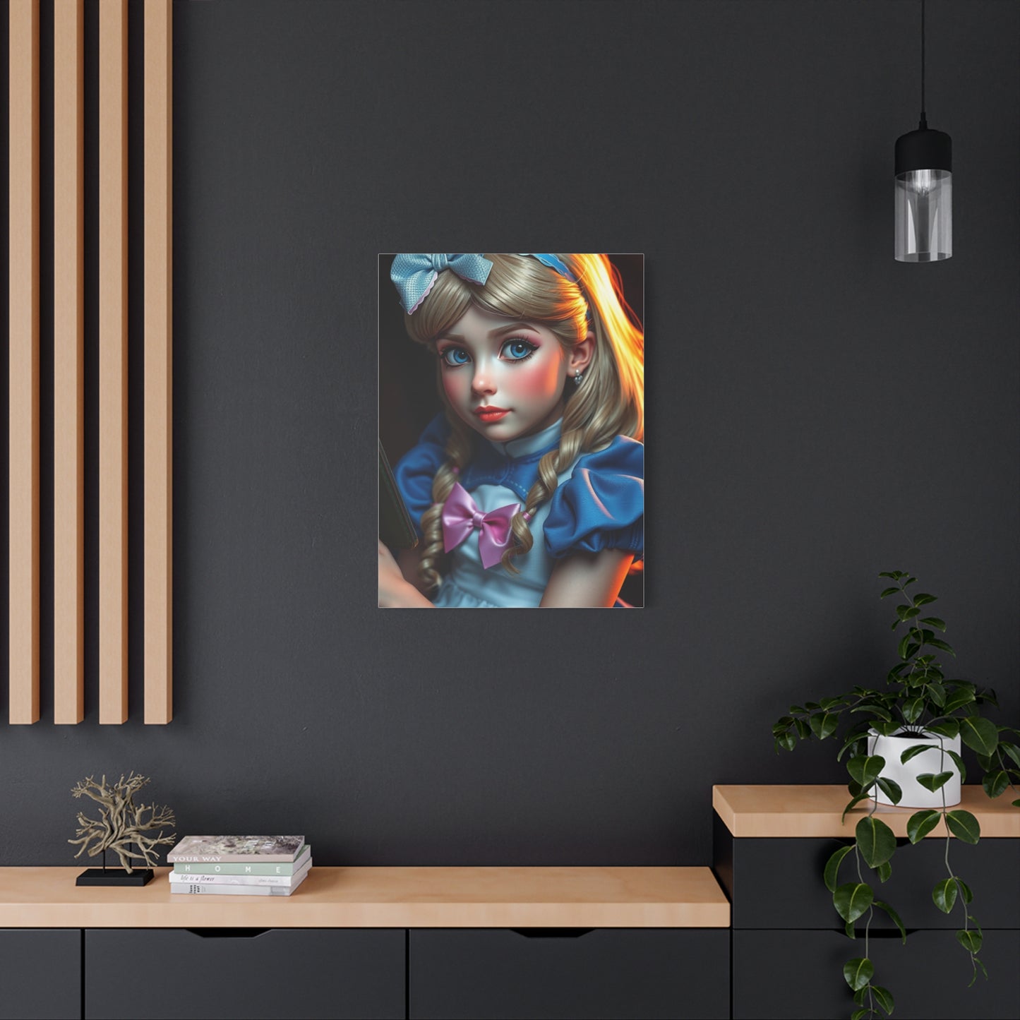 Alice In Wonderland Characters Art Supreme Gallery Wall Art & Canvas Print