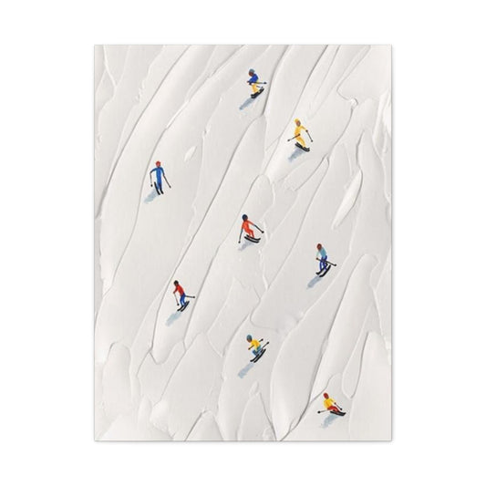 Skiing Art Wall Art & Canvas Prints