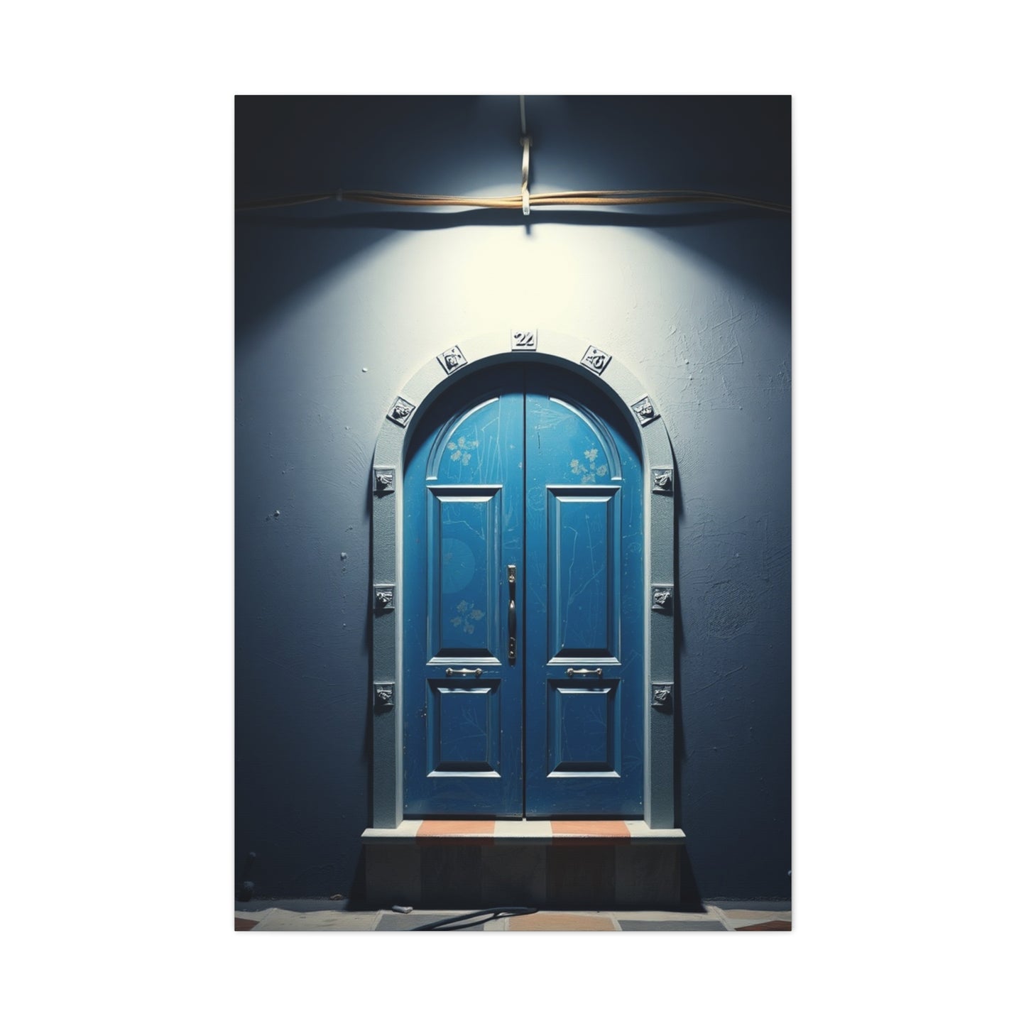 Blue and White Art Supreme Gallery Wall Art & Canvas Print