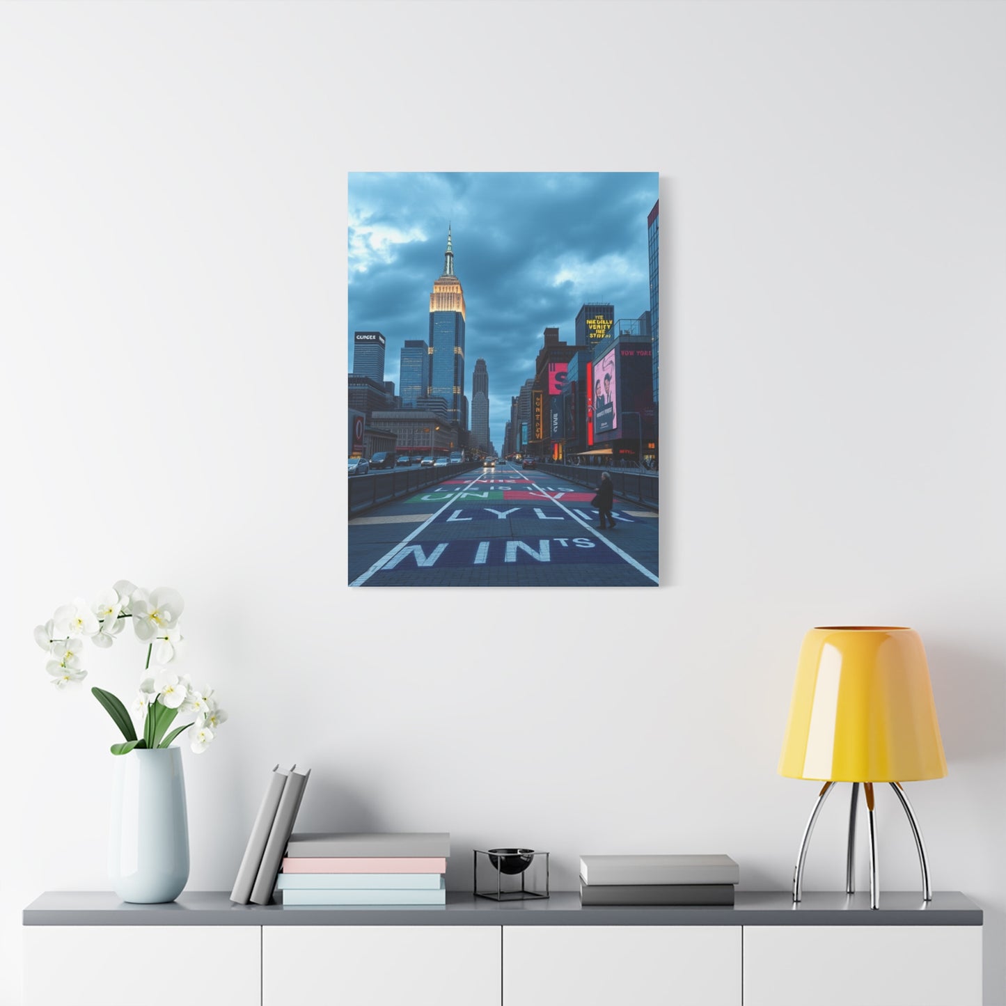 Manhattan Twilight Panorama Wall Art & Canvas Print