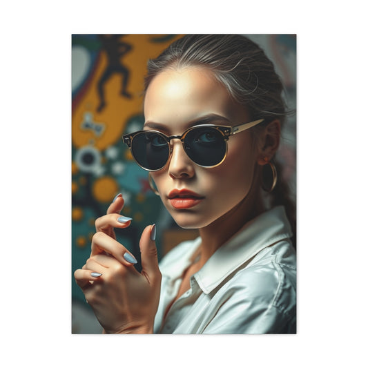 Sleek Artistic Reverie Wall Art & Canvas Print