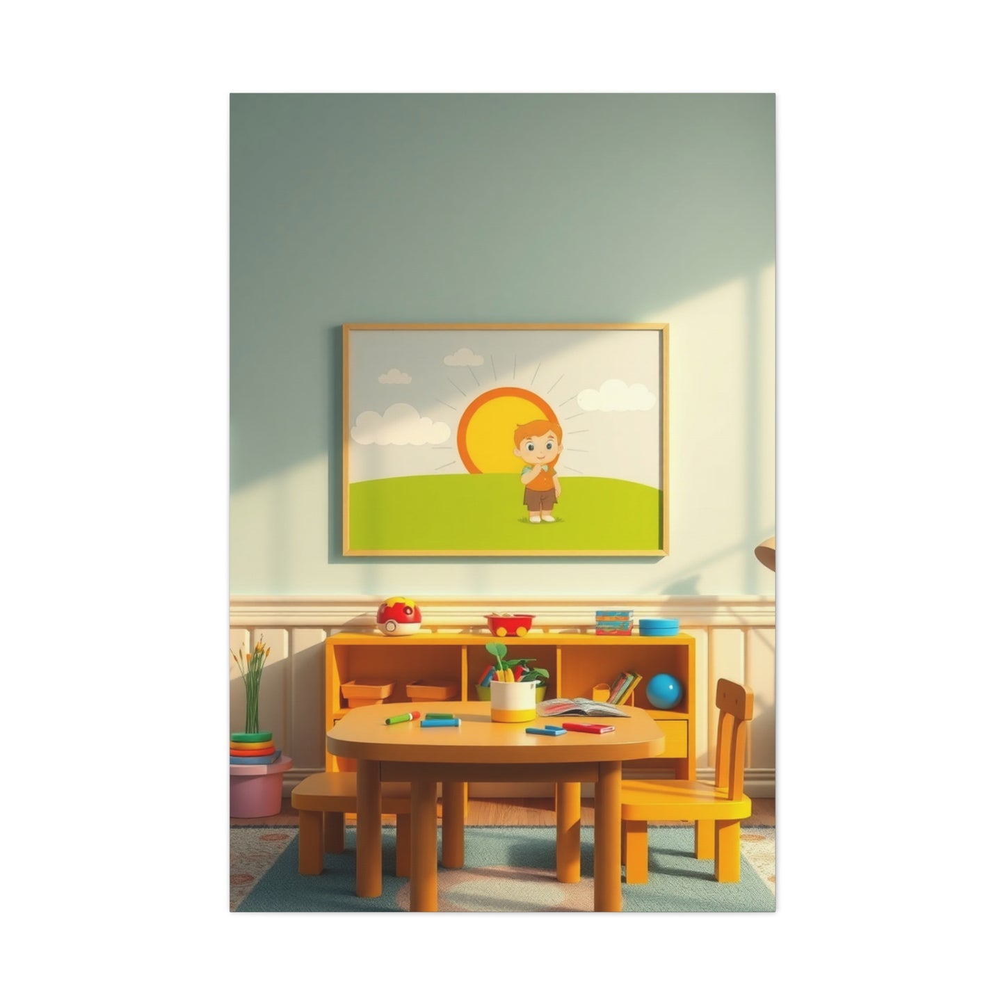Kids Playroom Art Supreme Gallery Wall Art & Canvas Print