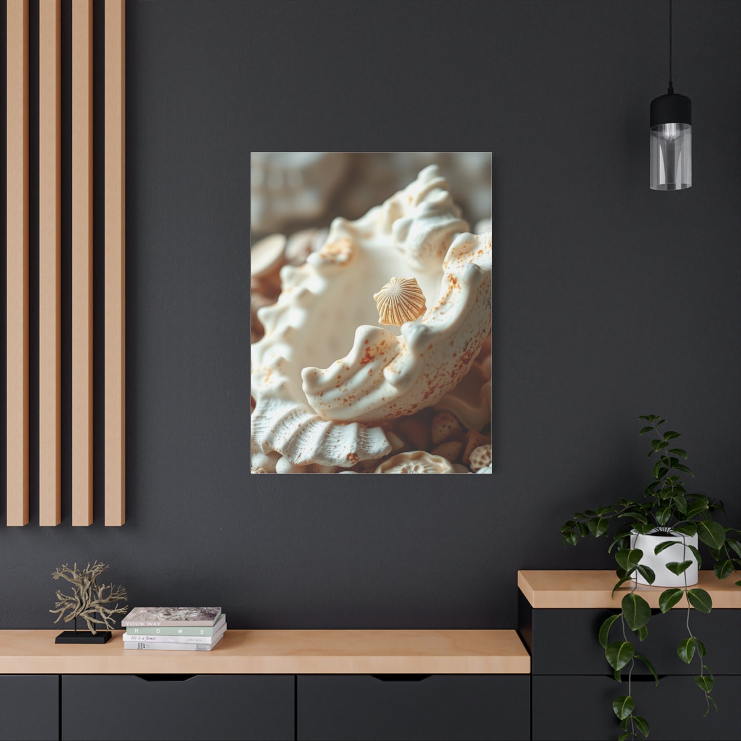 Masterpiece Sea Shell Art Vision Wall Art & Canvas Print