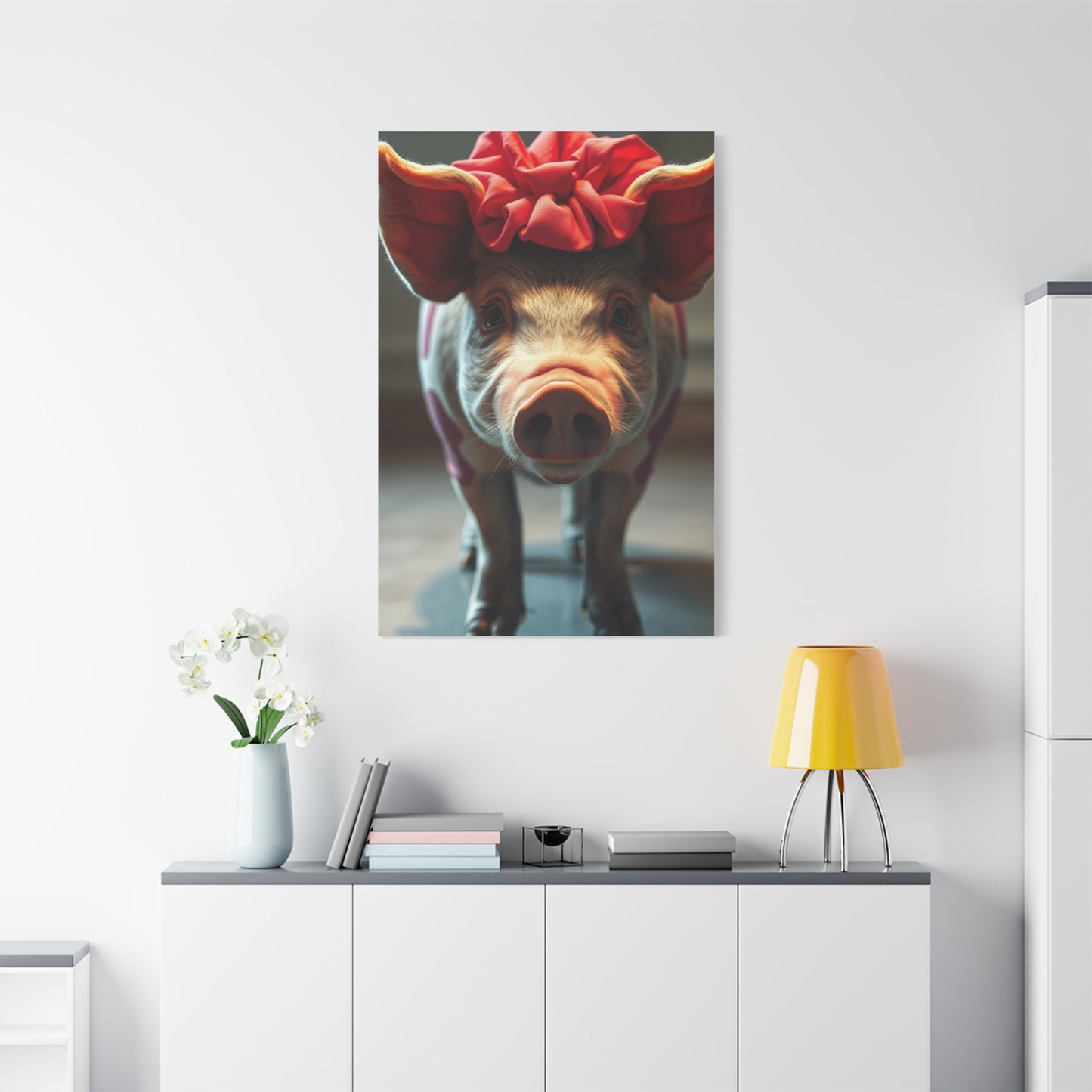 Supreme Pig Art Collection Wall Art & Canvas Print