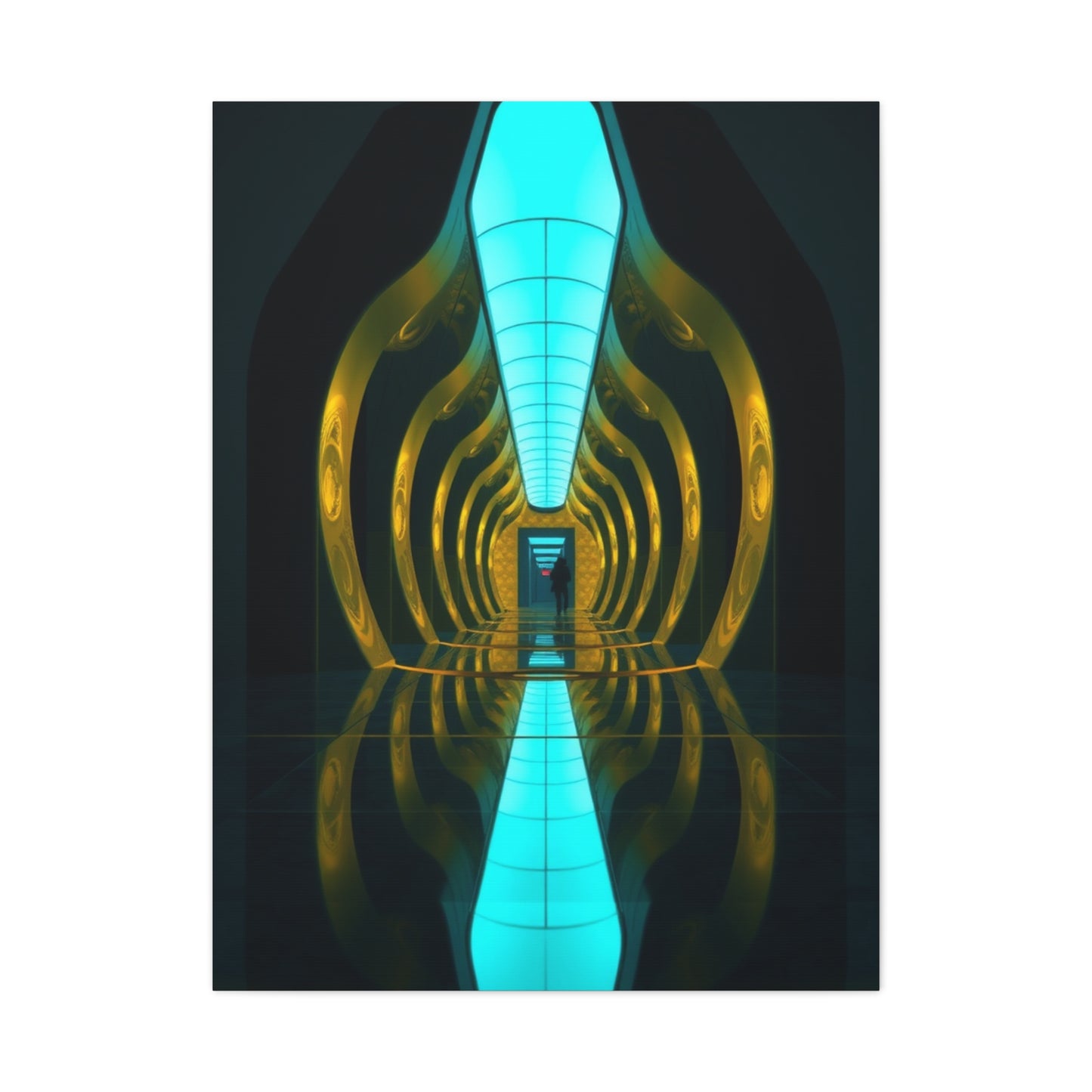 Luminous Aether Canvas