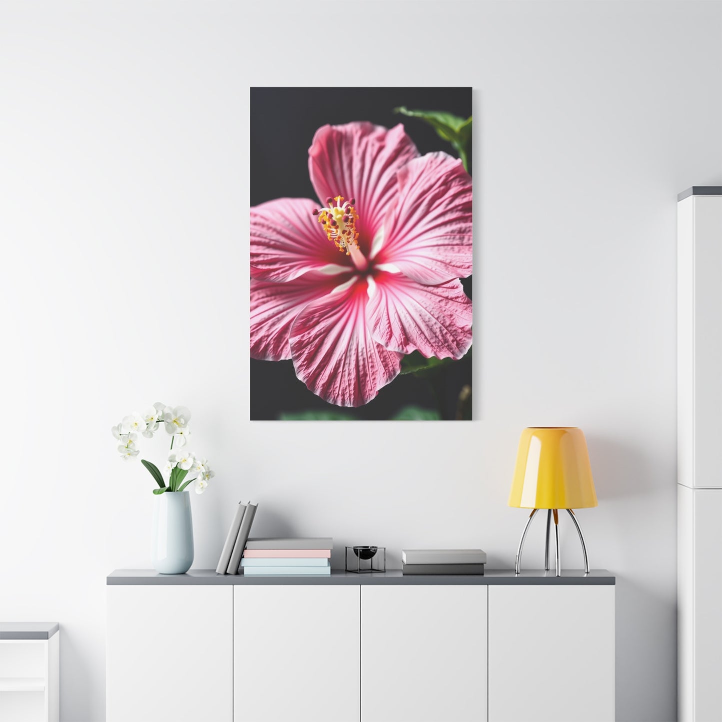 Vision Hibiscus Flower Art Art Wall Art & Canvas Print