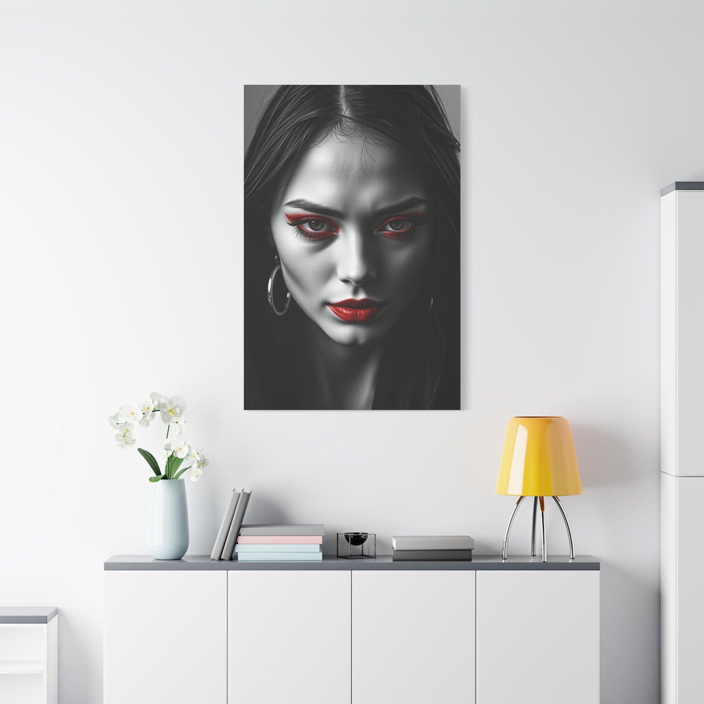 Black, White & Red Art Supreme Gallery Wall Art & Canvas Print