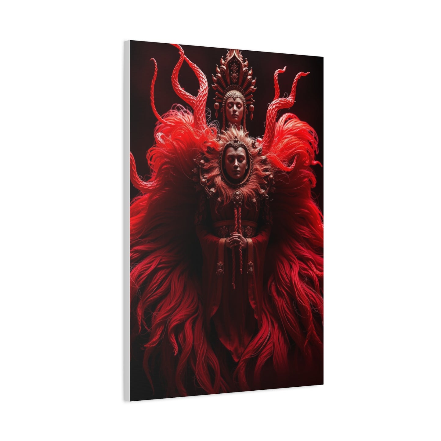 Sanguine Splendor Piece Wall Art & Canvas Print