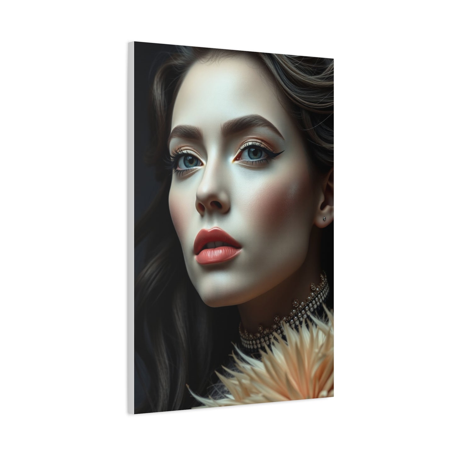 Black & Beige Art Refined Canvas Wall Art & Canvas Print