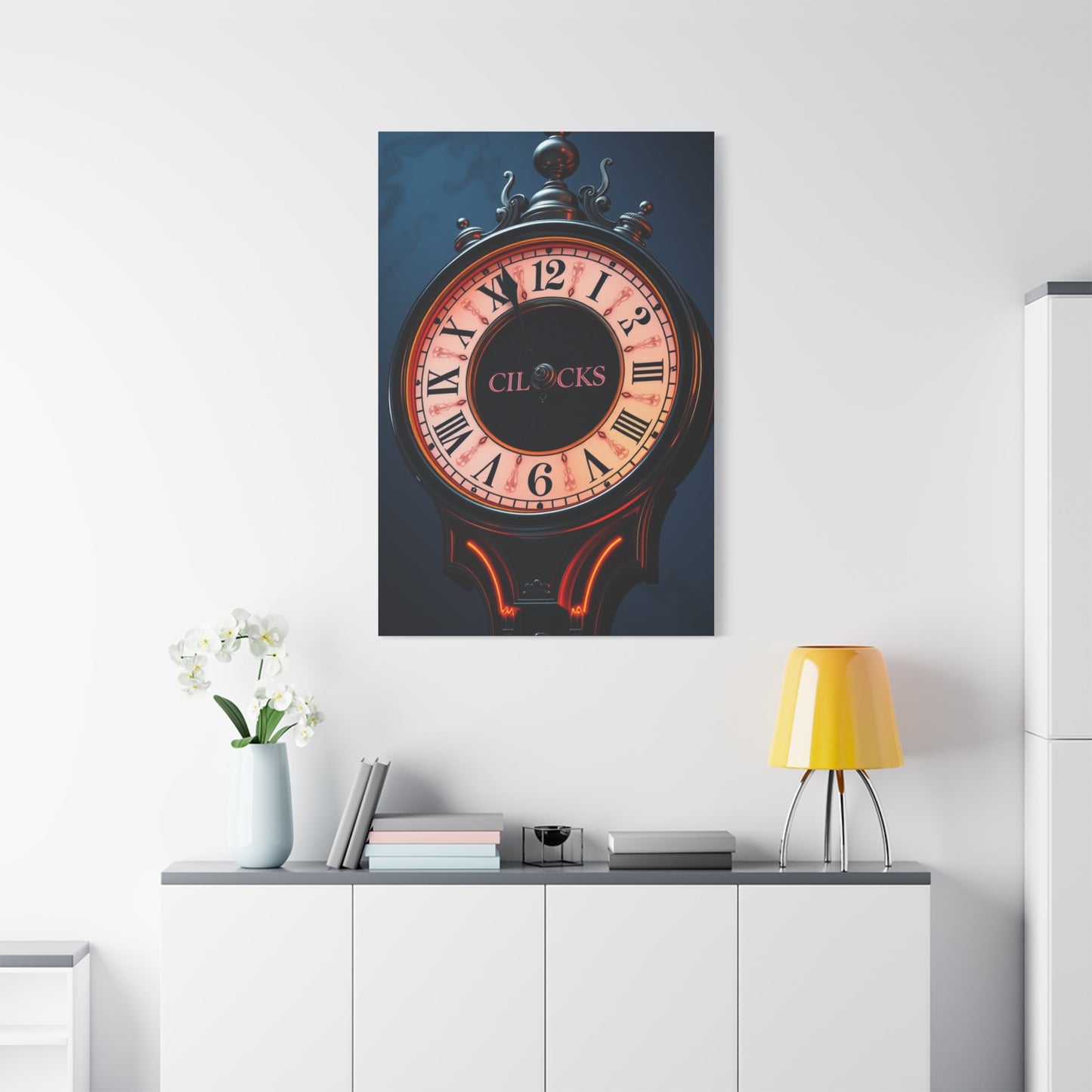 Elite Clock Art Vision Wall Art & Canvas Print