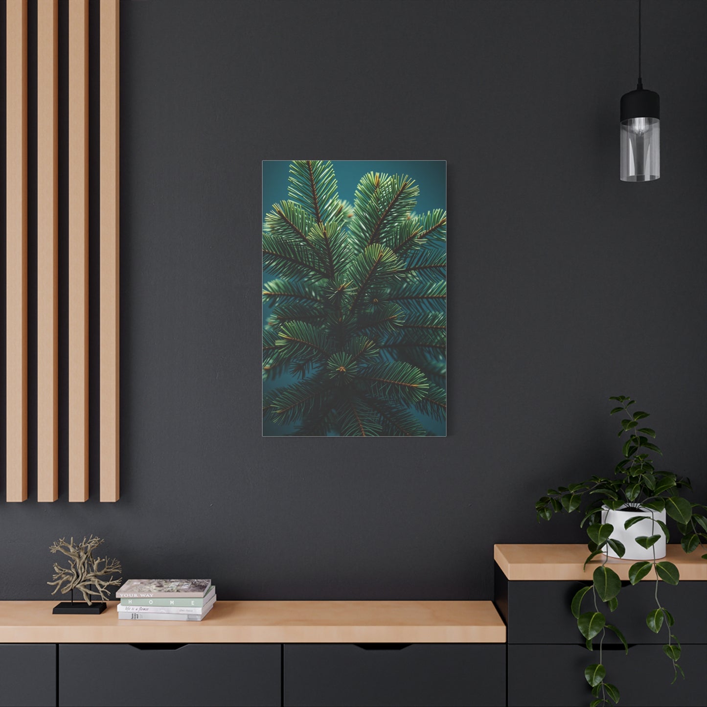 Pine Tree Art Luxury Canvas Wall Art & Canvas Print