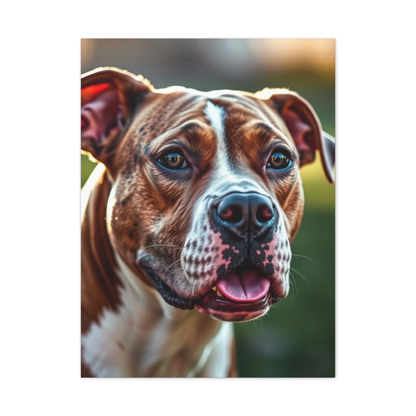 Pit Bull Art Supreme Gallery Wall Art & Canvas Print