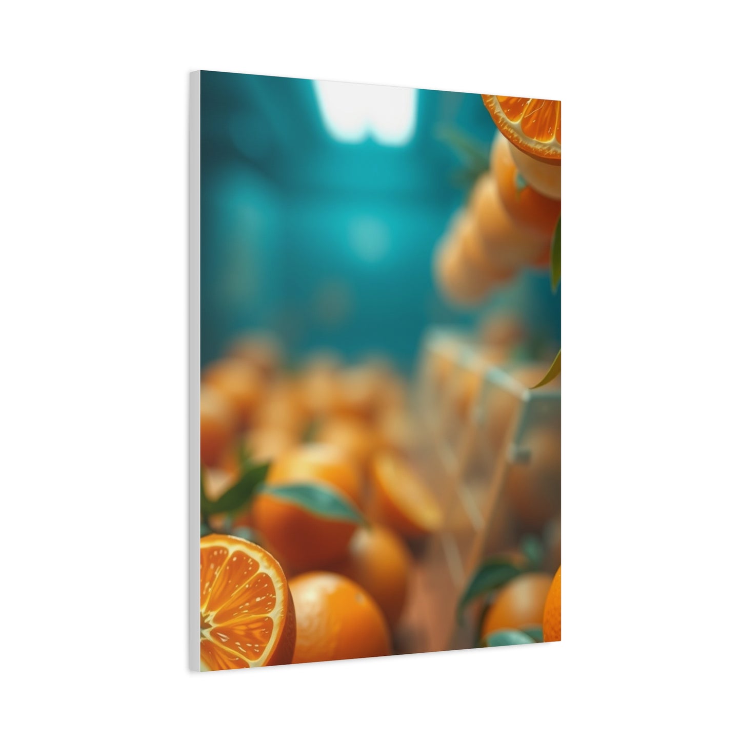 Tangerine Illumination Art Wall Art & Canvas Print
