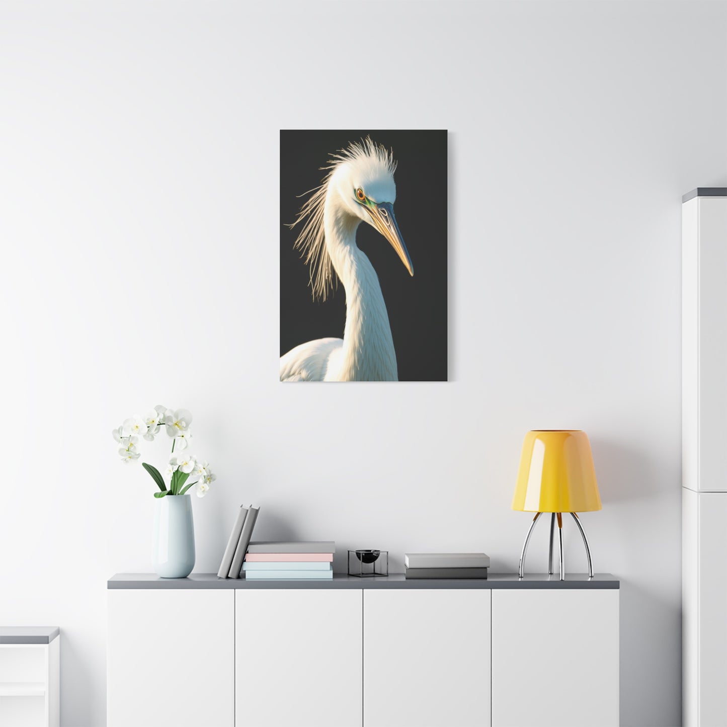 Collection Egret Art Art Wall Art & Canvas Print