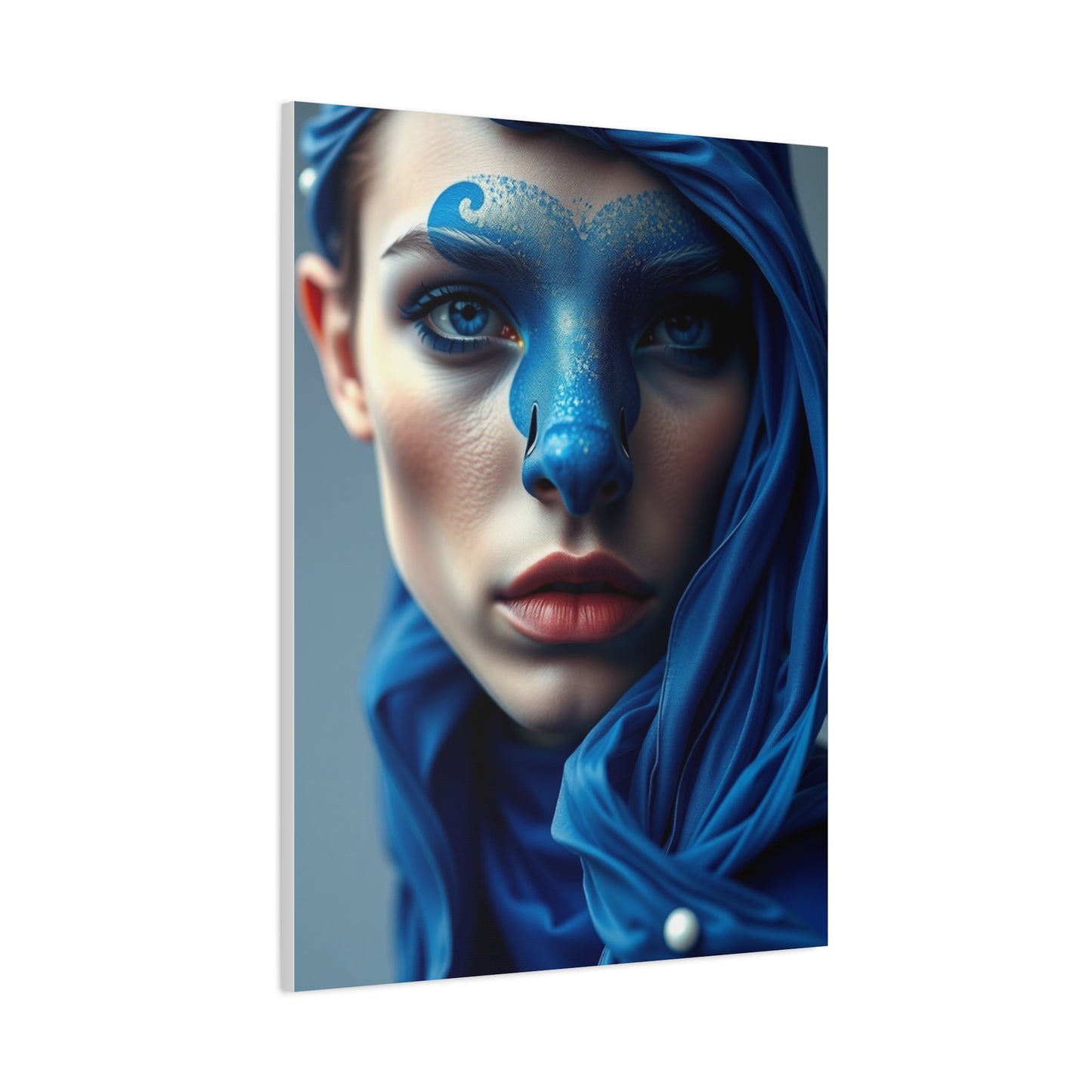 Navy Blue Art Luxury Canvas Wall Art & Canvas Print