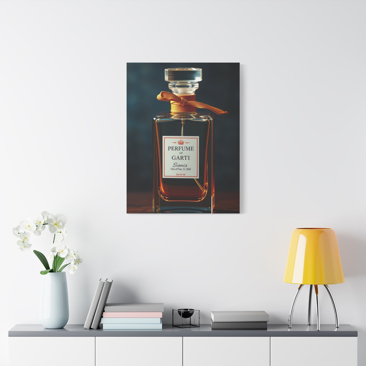 Perfume Bottle Art Luxury Canvas Wall Art & Canvas Print