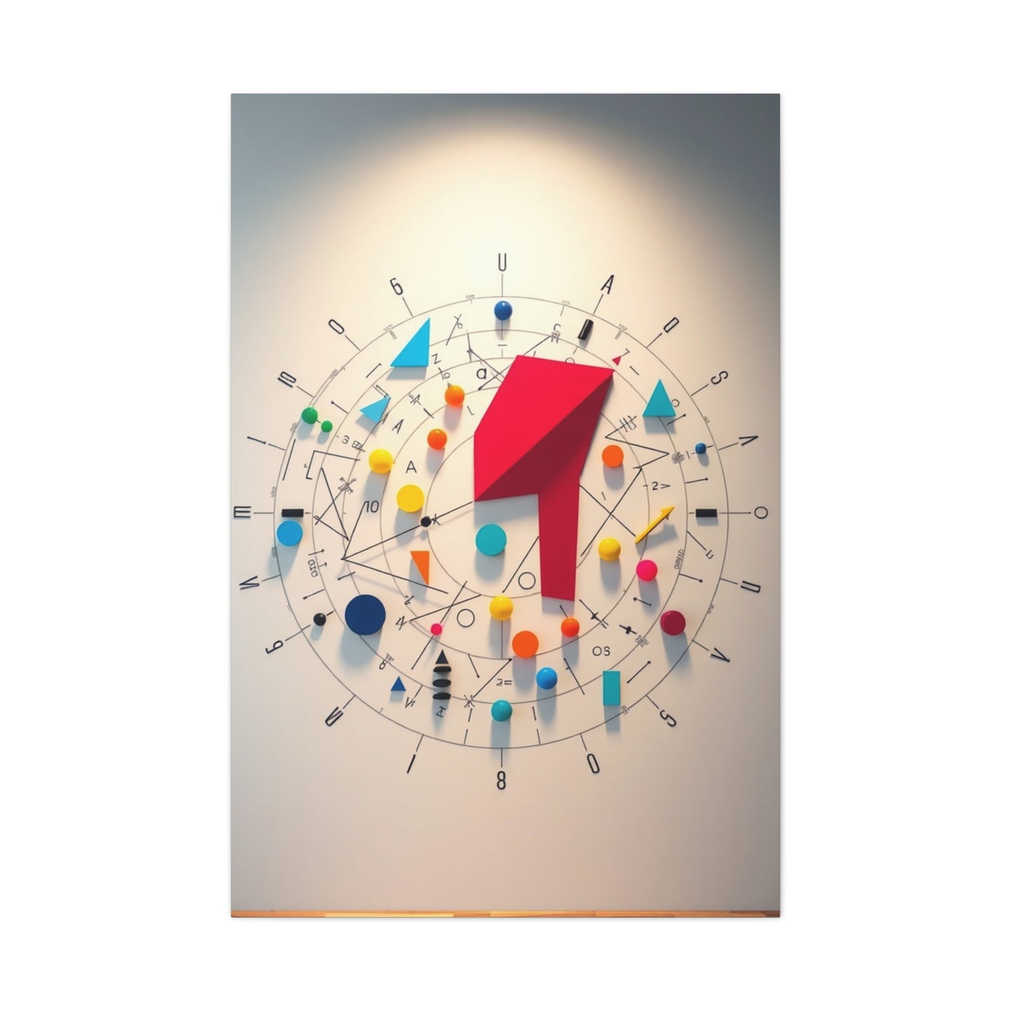 Modern Math Art for Creative Spaces Supreme Gallery Wall Art & Canvas Print