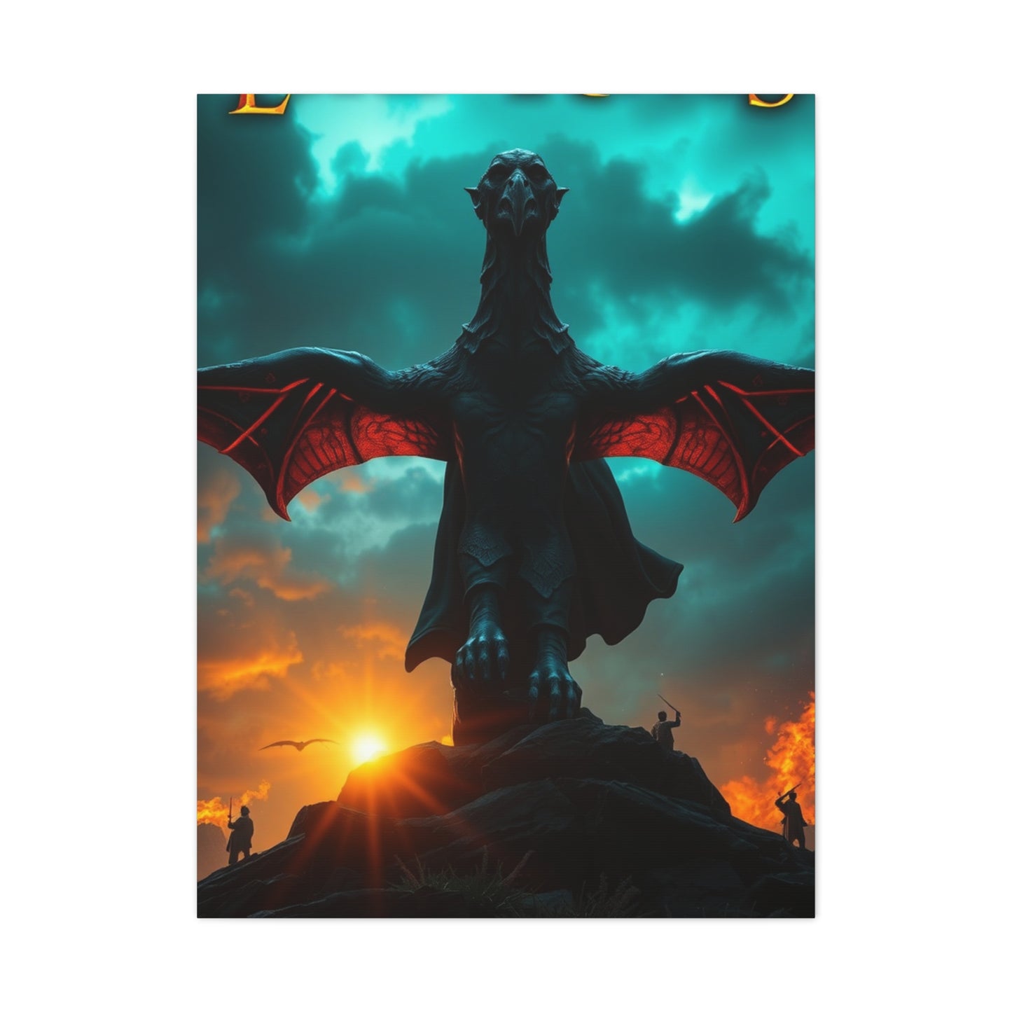 Timeless Elven Grandeur Canvas wall art & canvas print