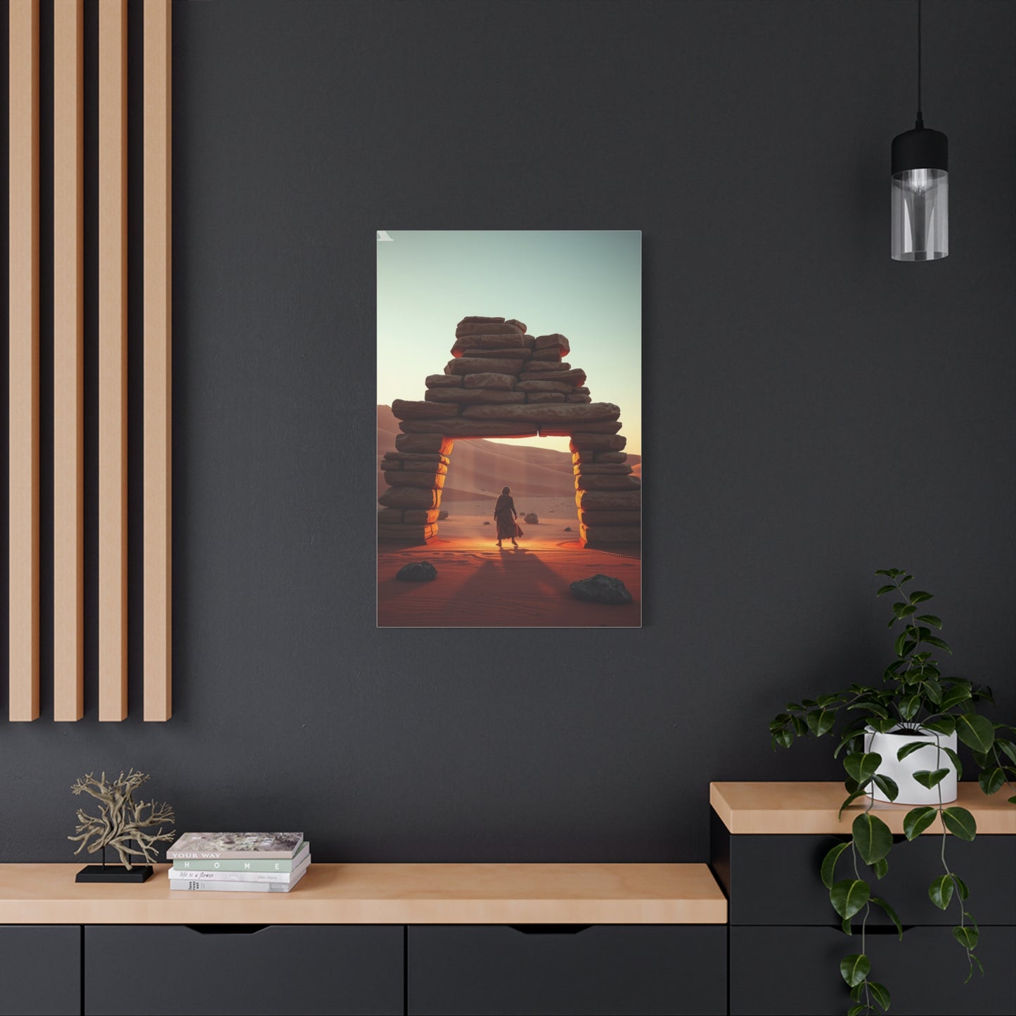 Amber Mirage Canvas Wall Art & Canvas Print