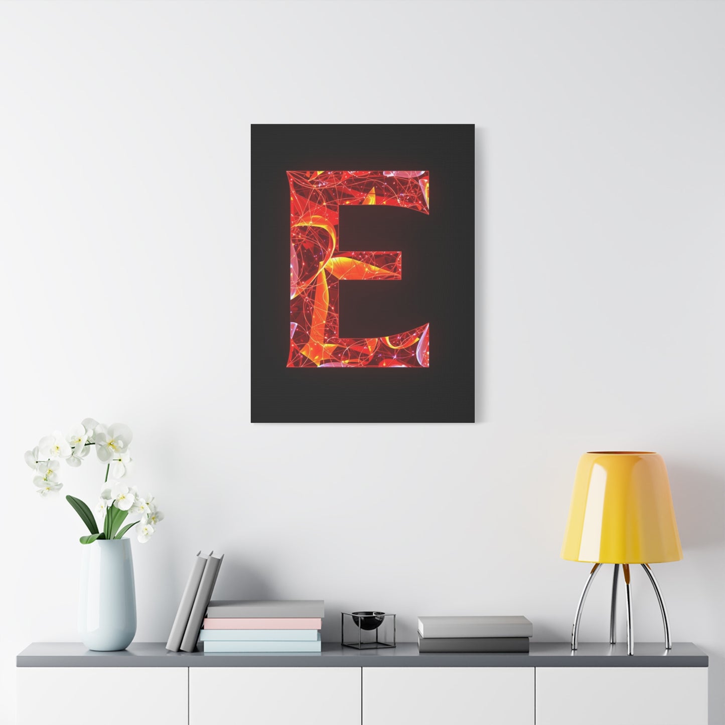 Elite The Letter E - Art Vision Wall Art & Canvas Print