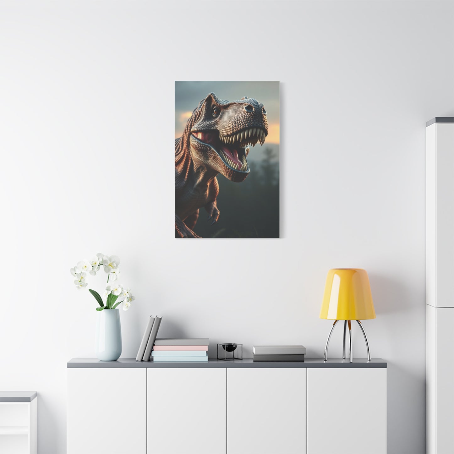 Supreme Tyrannosaurus Rex Art Collection Wall Art & Canvas Print