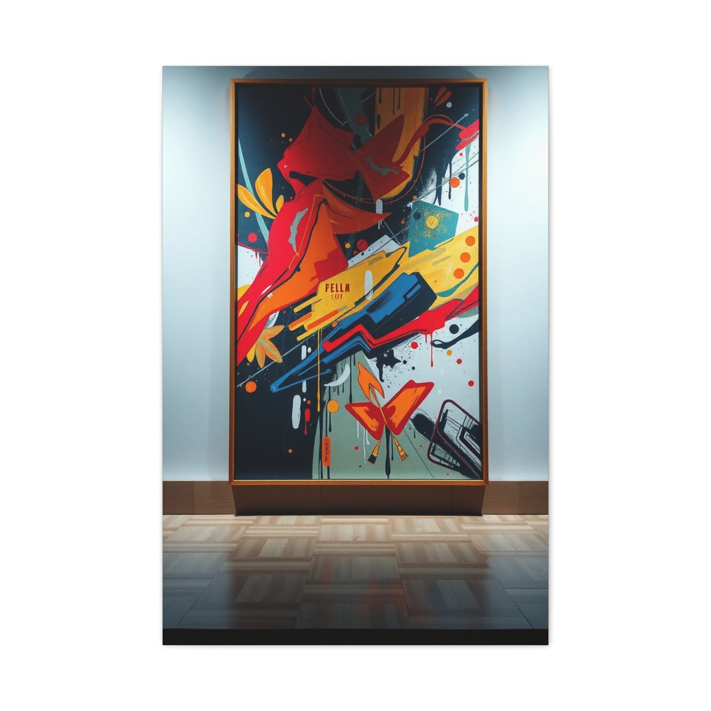 Avant-Garde Symphony Canvas Wall Art & Canvas Print