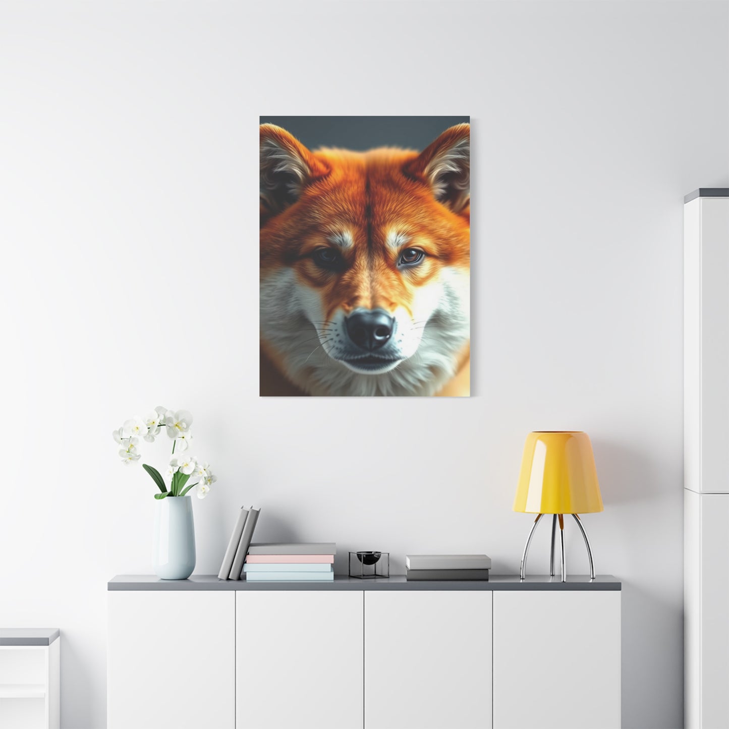 Supreme Shiba Inu Dog Art Collection Wall Art & Canvas Print