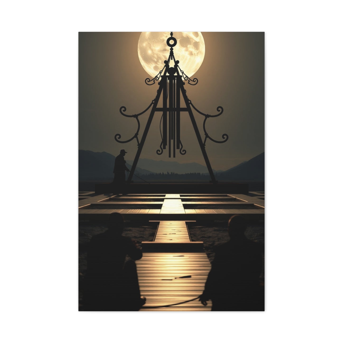 Nocturnal Radiance Canvas Wall Art & Canvas Print