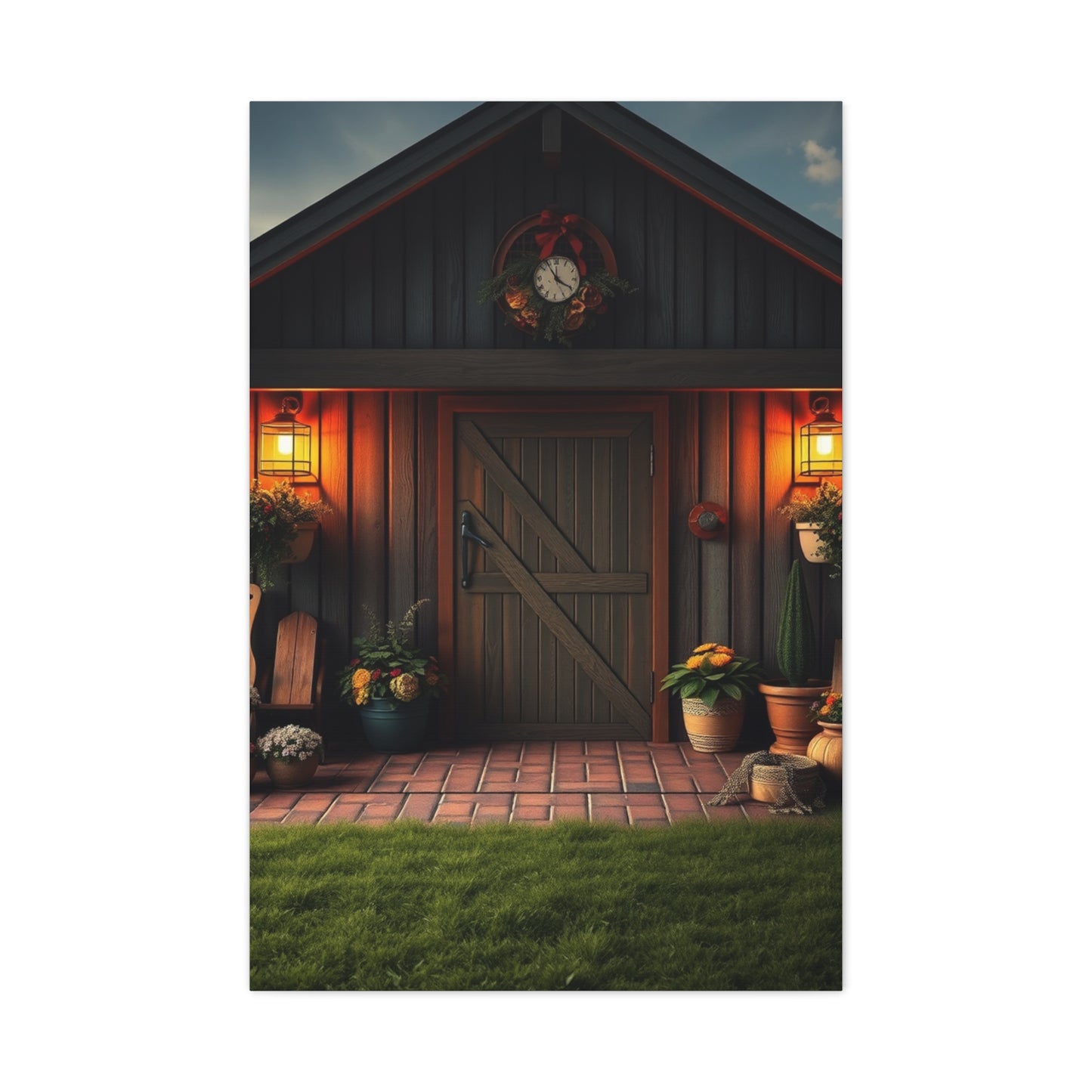 Timeless Agrarian Tableau Wall Art & Canvas Print