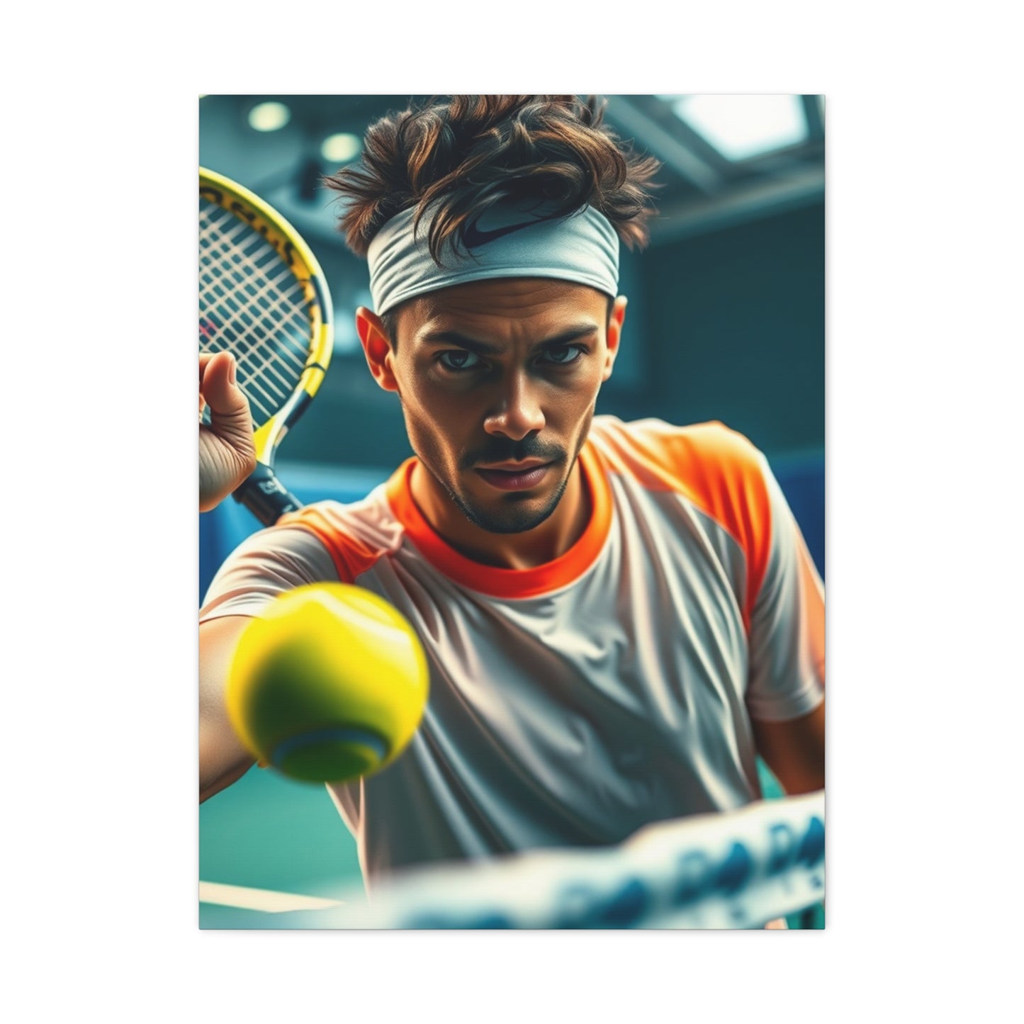 Vision Tennis Art Art Wall Art & Canvas Print
