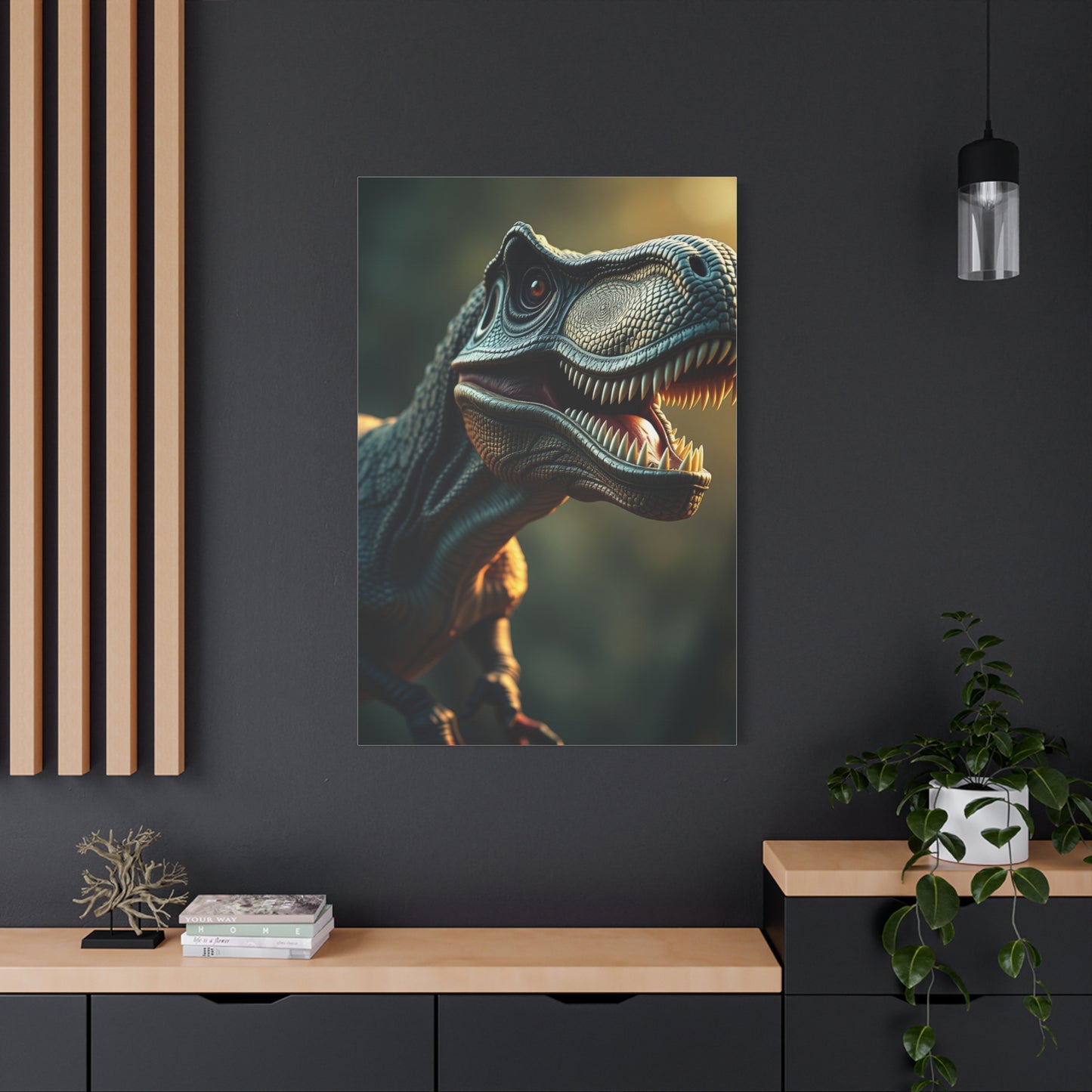 Vision Tyrannosaurus Rex Art Art Wall Art & Canvas Print