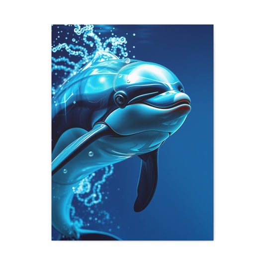 Dolphin Art Refined Canvas Wall Art & Canvas Print